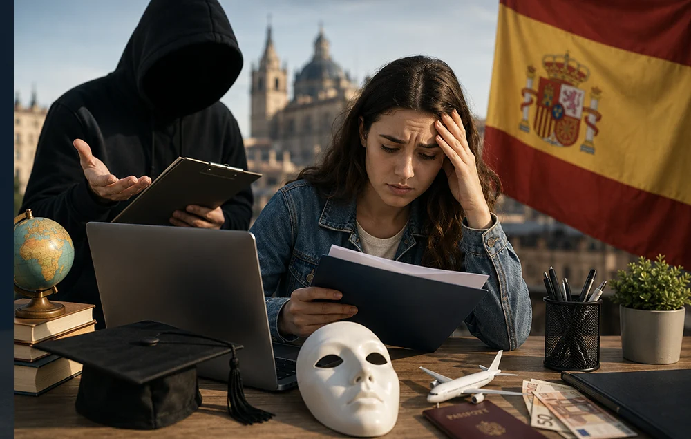 mtr-estafas Estafas al estudiar en España